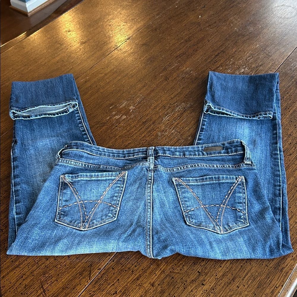 Kut from the Kloth Dark Wash Skinny Jeans Sz 6 - Picture 4 of 5